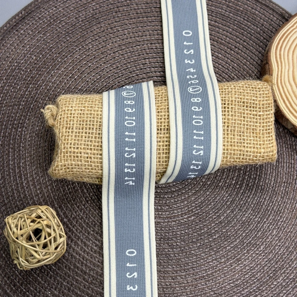 Трикотажний лампас Цифри 0-14 4 см (1 м) , C:5 світло сірий