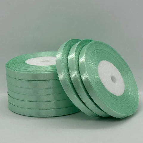 Атласна стрічка 0.6 см (33 м.), 181 мята