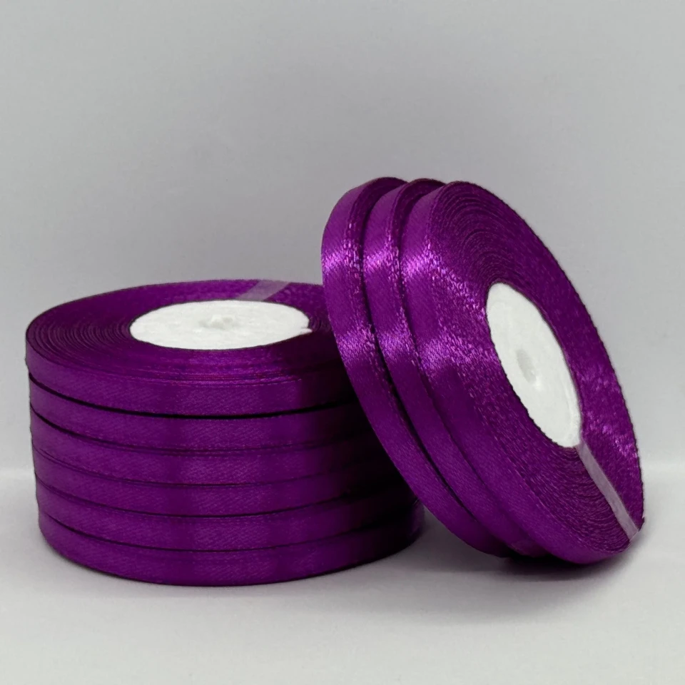 Атласна стрічка 0.6 см (33 м.), 29 ліловий