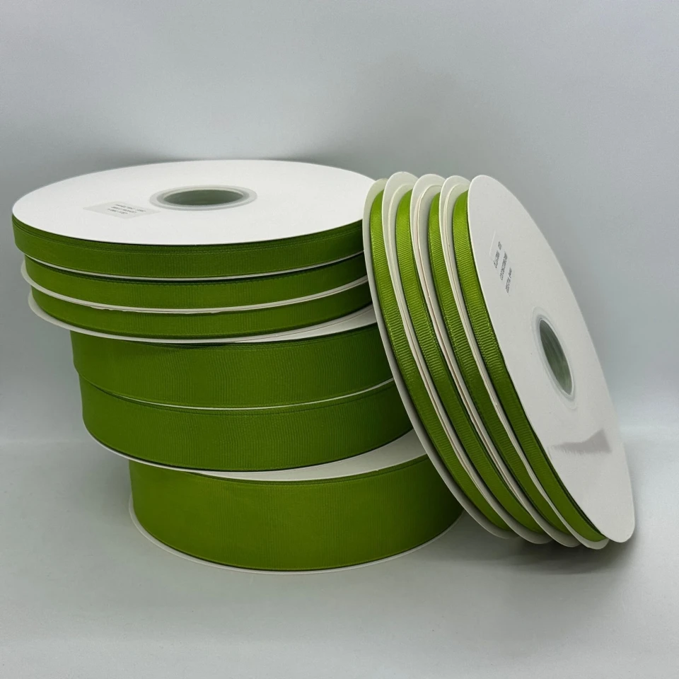 Стрічка репс 3,8 см (100 ярдів/91 м.), 1108 зелений цитрус