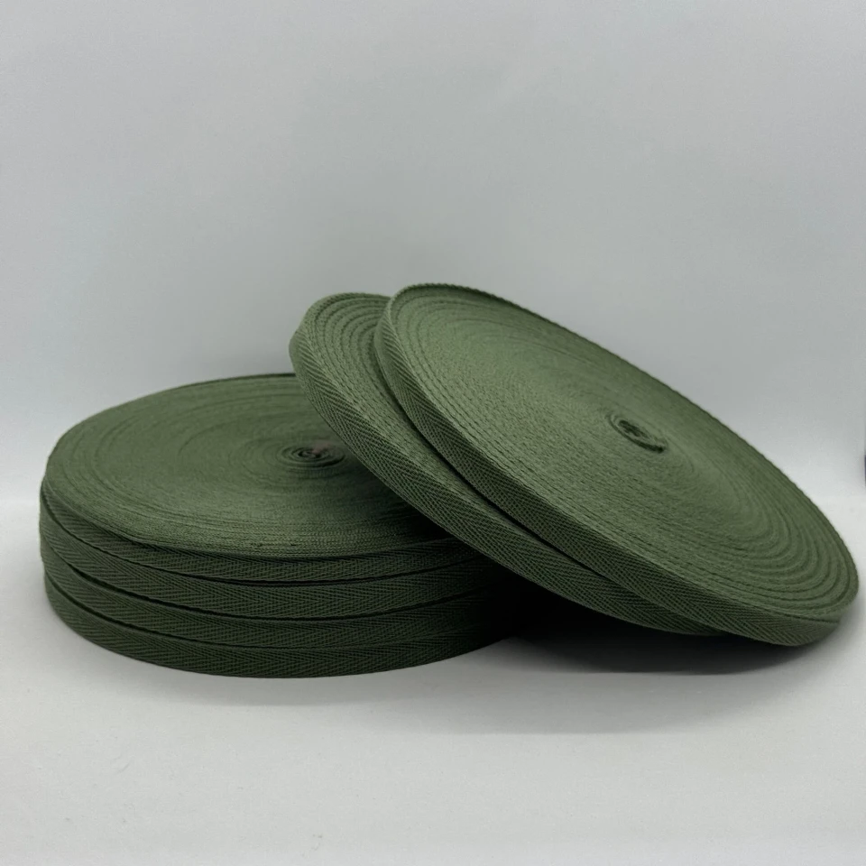 Кіперна стрічка 1 см (40м.), 2191 фісташковий