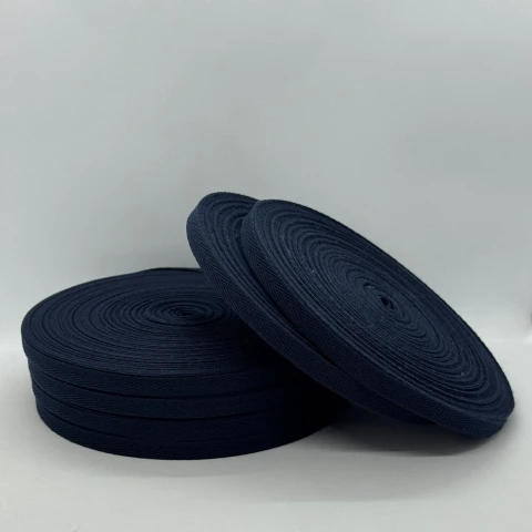 Кіперна стрічка 1 см (40м.), 2255 чорно синій
