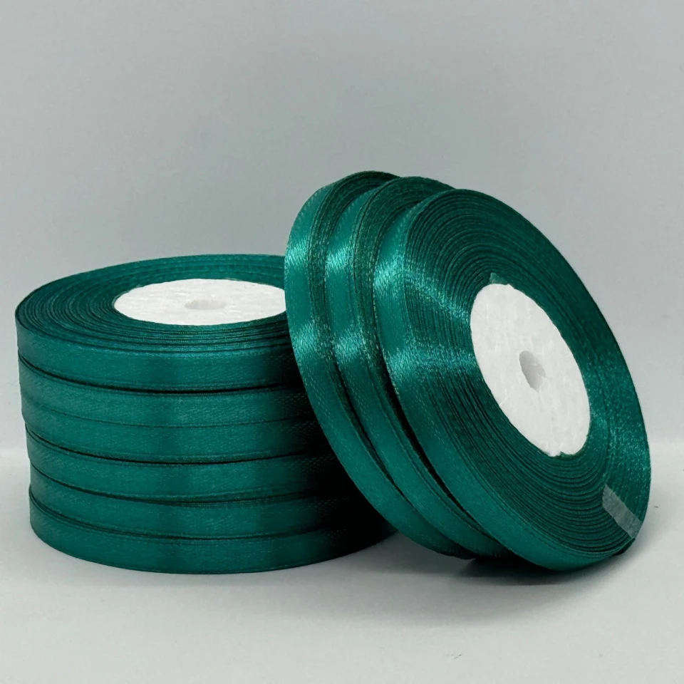 Атласна стрічка 0.6 см (33 м.), 126 морхвиля