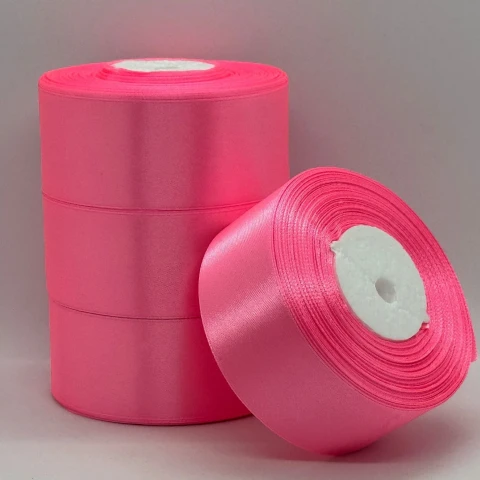 Атласна стрічка 4 см (33 м.), 05 барбі