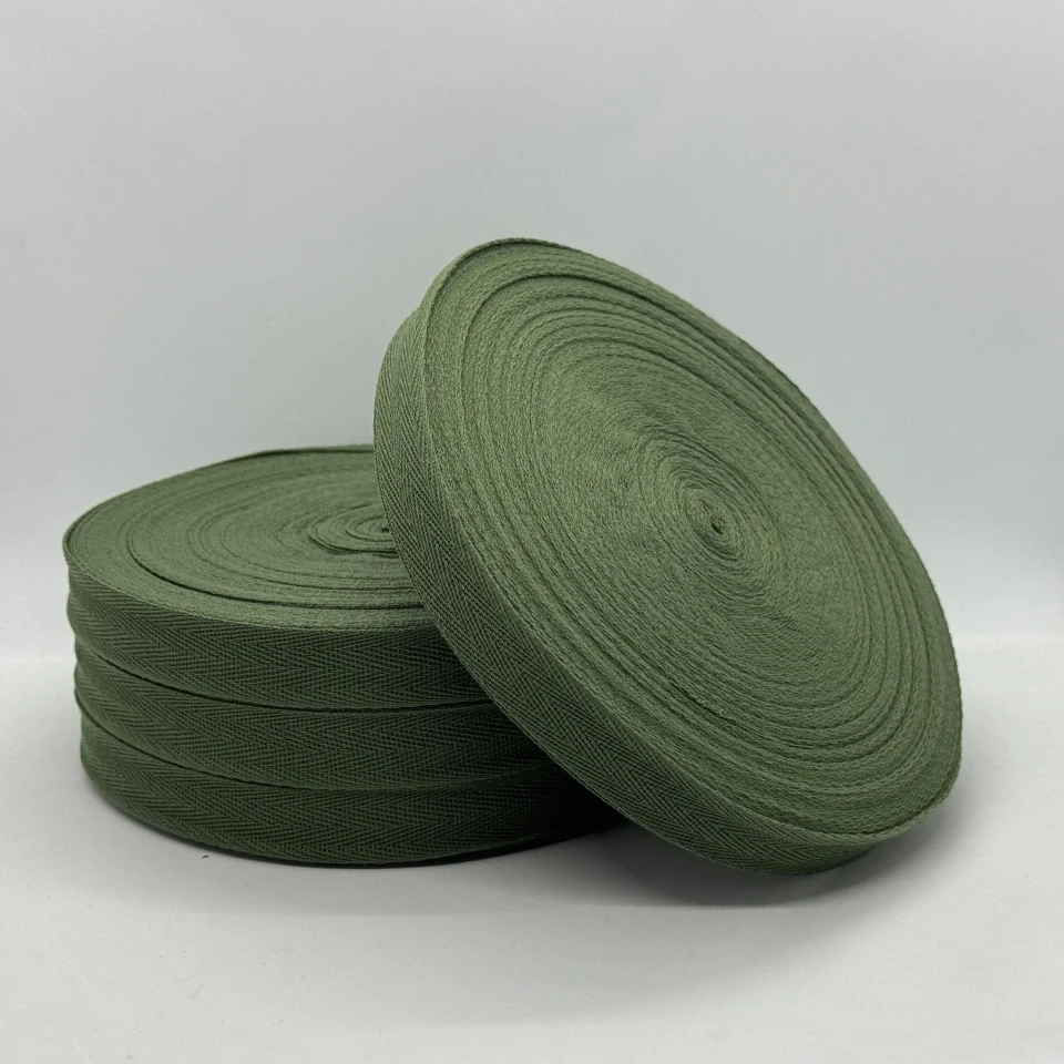 Кіперна стрічка 2 см (40м.), 2191 фісташковий