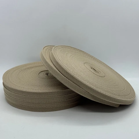 Кіперна стрічка 1 см (40м.), 2201 темно жовто-брунатний