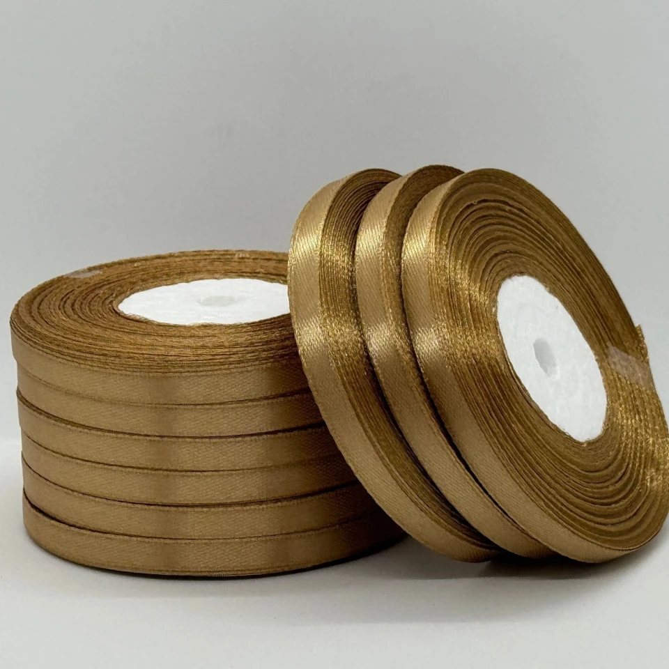 Атласна стрічка 0.6 см (33 м.), 105 корица