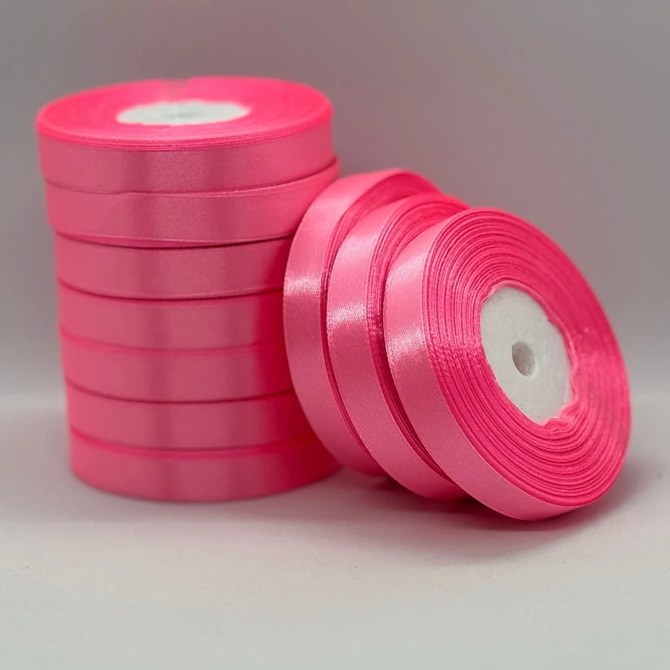 Атласна стрічка 1.2 см (33 м.), 05 барбі