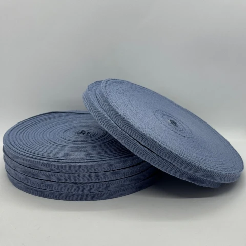 Кіперна стрічка 1 см (40м.), 2206 сіро блакитний