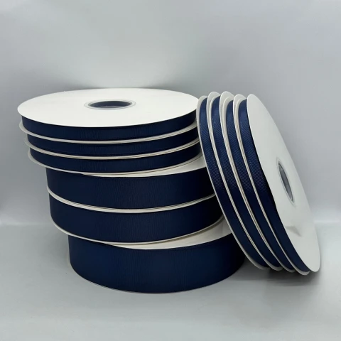 Стрічка репс 0.65 см (100 ярдів/91 м.), 1038 темно синій