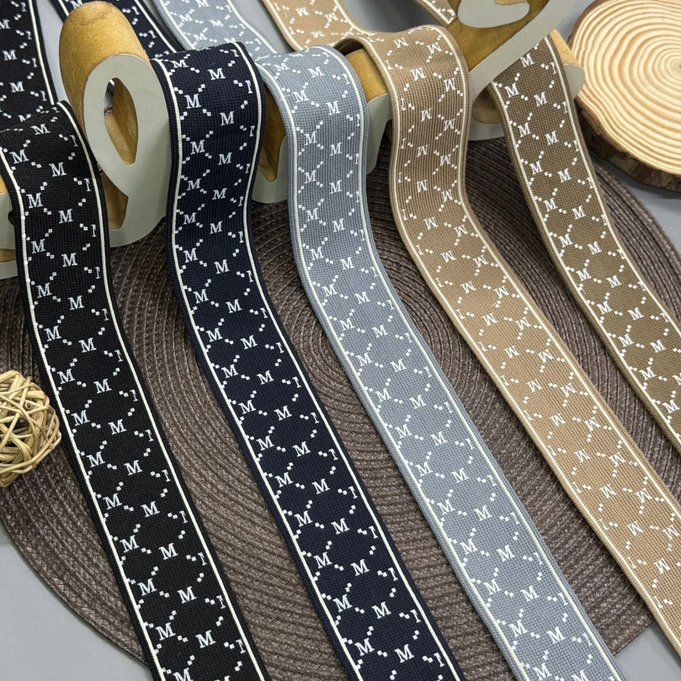 Трикотажний лампас Mода 4 см (1 м) , C:1 світло бежевий