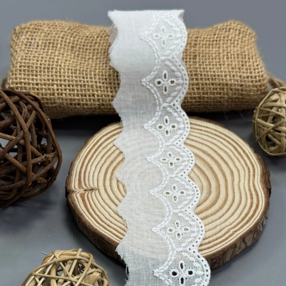 Мереживо прошва "Силует гармонії" (1 м.), Білий