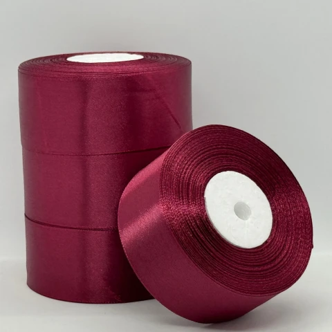 Атласна стрічка 4 см (33 м.), 165 фіолетова ніч