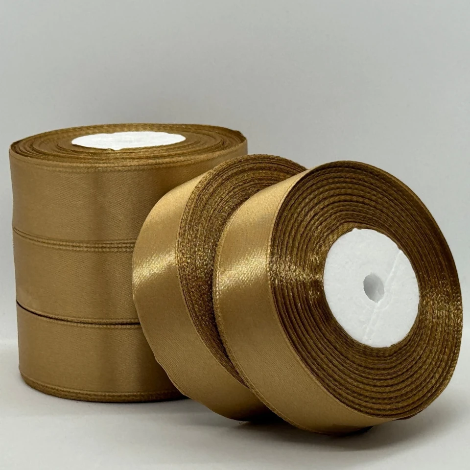 Атласна стрічка 2.5 см (33 м.), 105 корица