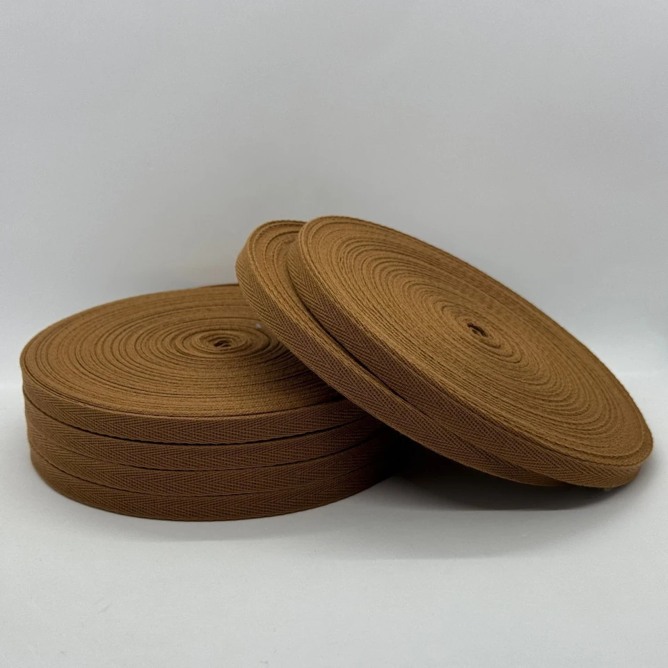 Кіперна стрічка 1 см (40м.), 2375 світлий коричневий