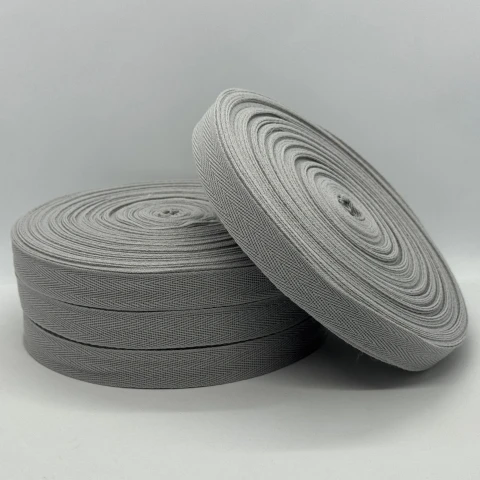 Кіперна стрічка 2 см (40м.), 2188 світлий сірий