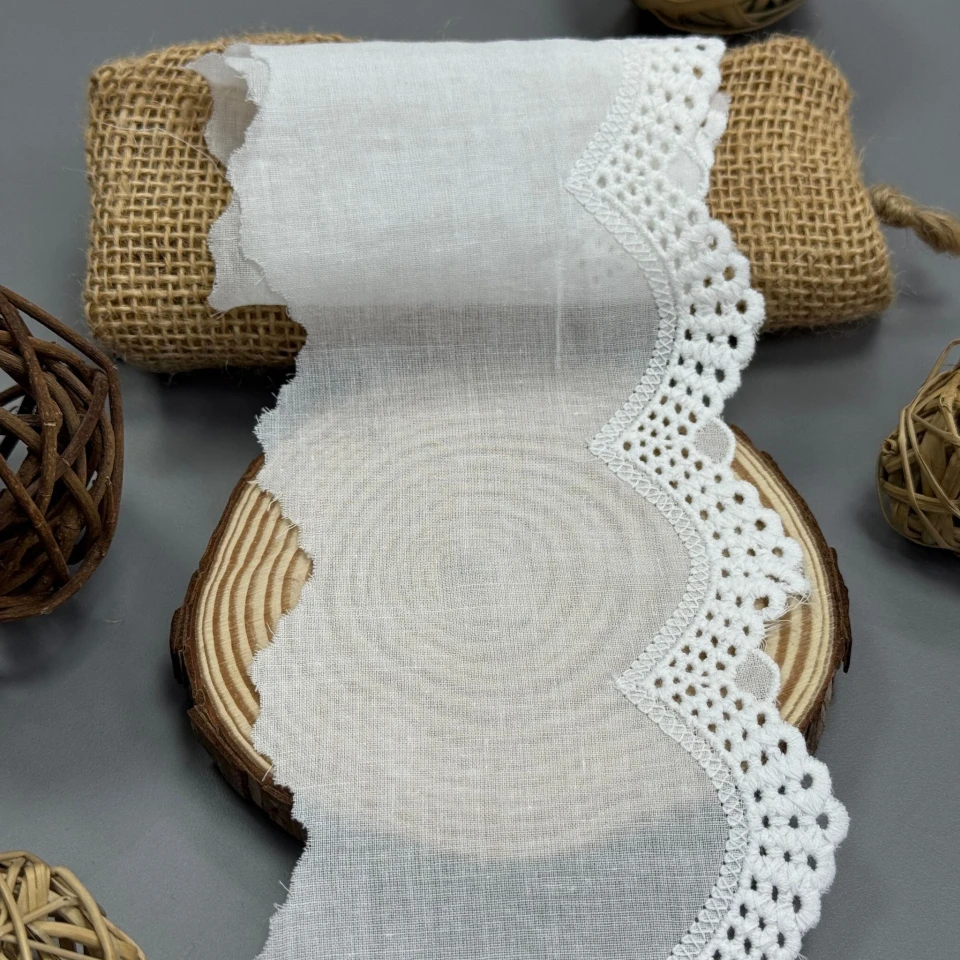 Мереживо прошва "Магія мережива" 10 см (1 м.), Білий