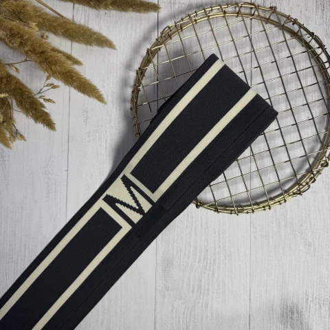 Трикотажний пояс довяз Мода (8.5см*90 см), темний синій