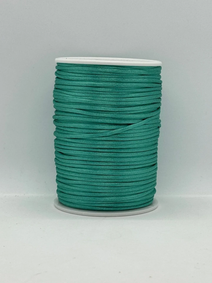 Шнур атласний корсетний 2.3 мм (100 ярдів/91,44 м.), 49 морхвиля