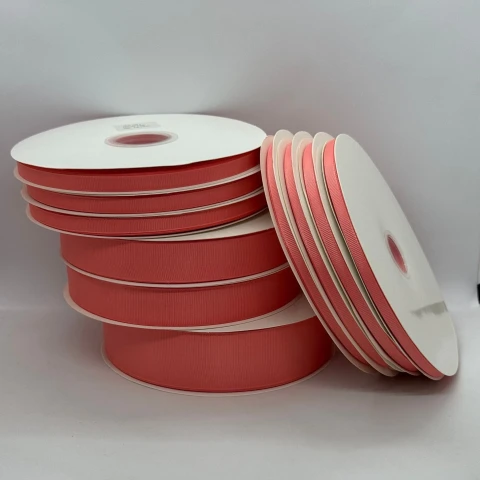 Стрічка репс 2,5 см (100 ярдів/91 м.), 1308 персиковий