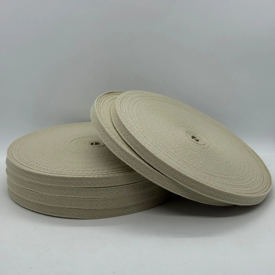 Кіперна стрічка 1 см (40м.), 2369 м'який бежевий