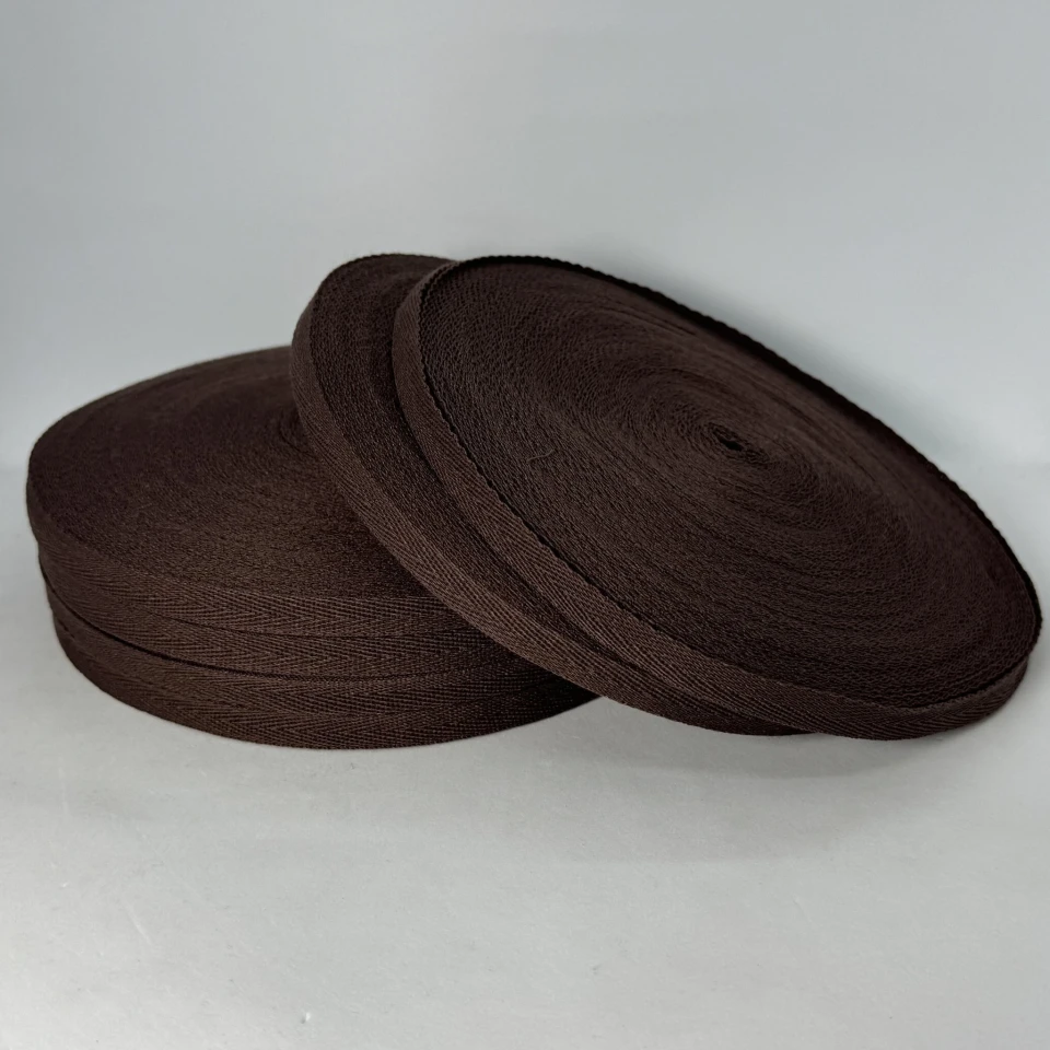 Кіперна стрічка 1 см (40м.), 2069 темний дуб