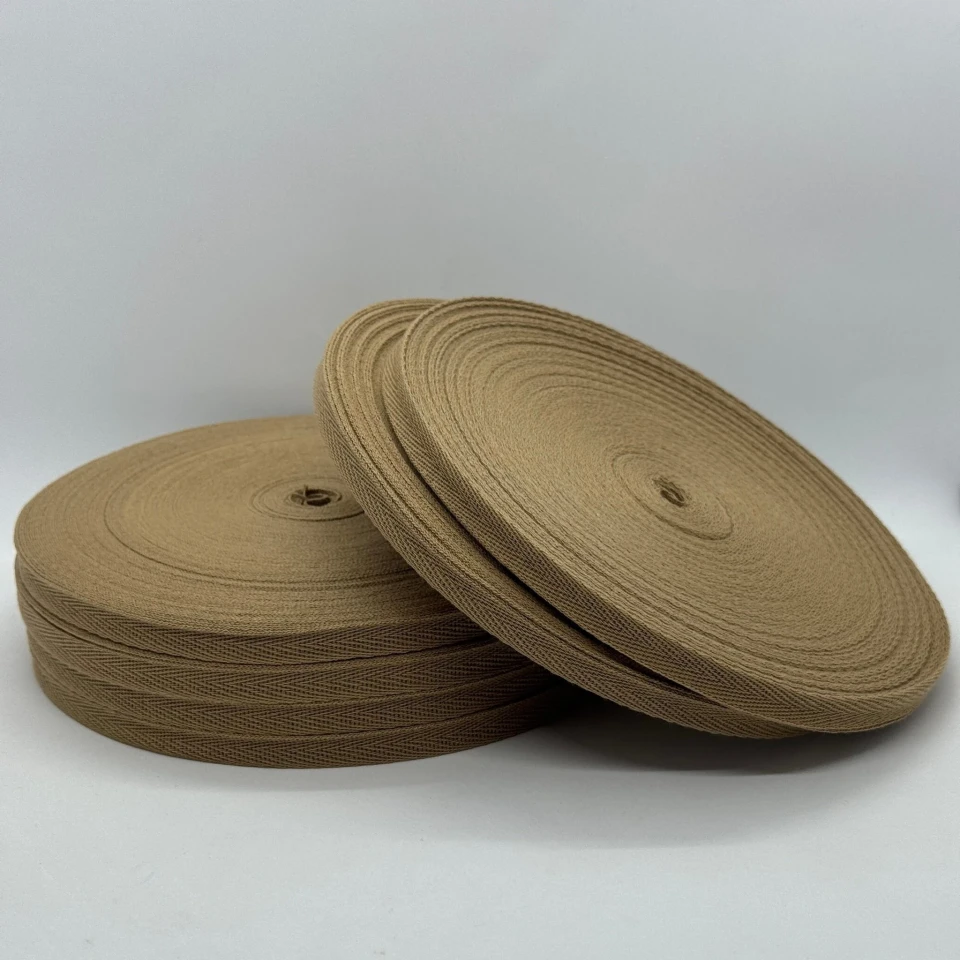 Кіперна стрічка 1 см (40м.), 2248 блідо-оливковий