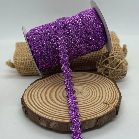 В’юнчик оксамитовий люрекс (25 ярдів/22,75 м.), 12 фіолетовий