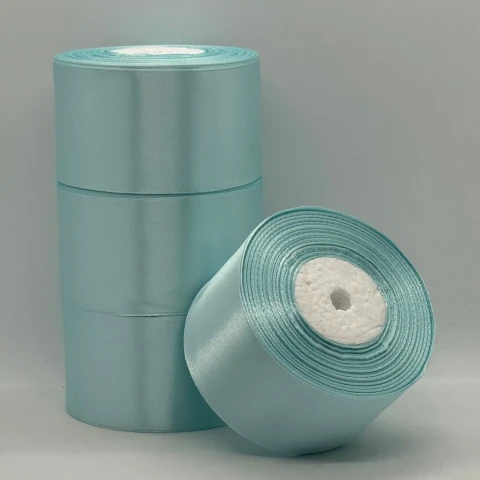 Атласна стрічка 5 см (33 м.), 103 небесний