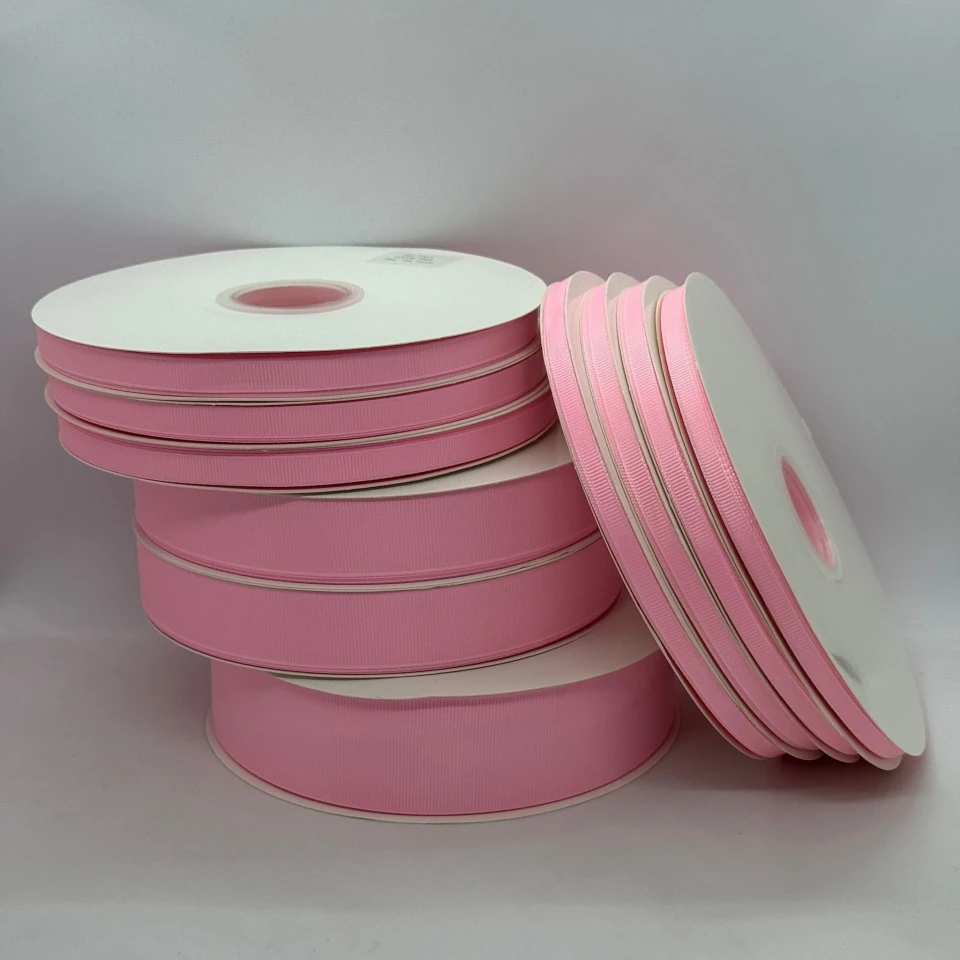 Стрічка репс 0.65 см (100 ярдів/91 м.), 1004 рожевий