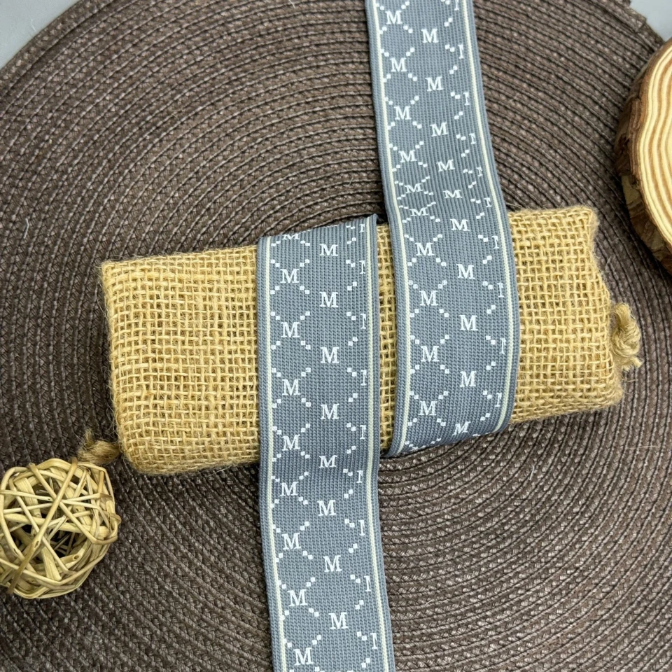 Трикотажний лампас Mода 4 см (1 м) , C:5 світло сірий