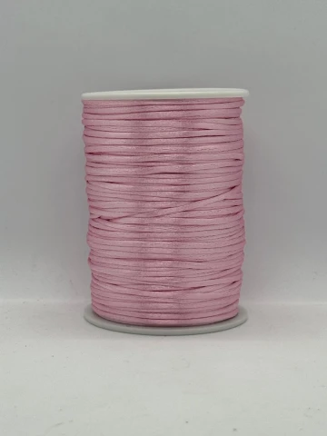 Шнур атласний корсетний 2.3 мм (100 ярдів/91,44 м.), 31 блідий рожевий