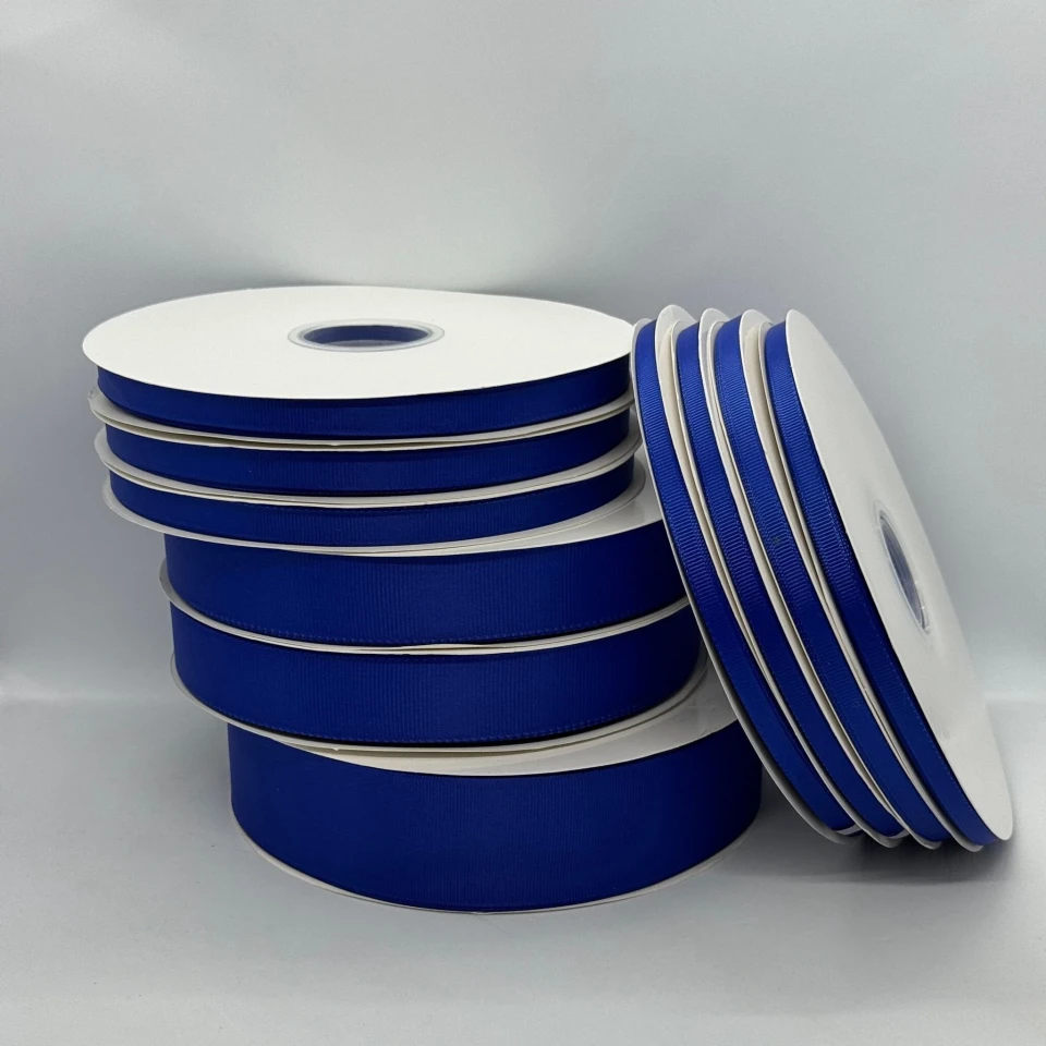 Стрічка репс 1 см (100 ярд/ 91 м.), 1310 синій