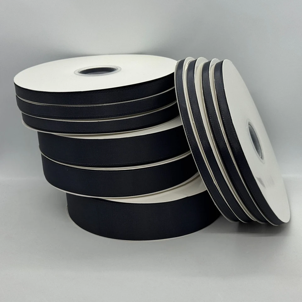 Стрічка репс 3,8 см (100 ярдів/91 м.), 1242 темно сірий