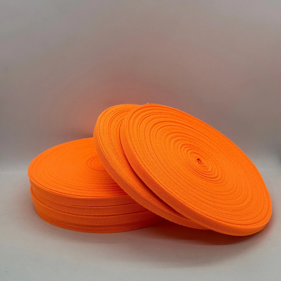 Кіперна стрічка 1 см (40м.), 2226 сигнально-помаранчевий