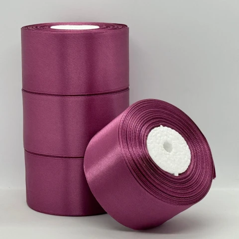 Атласна стрічка 5 см (33 м.), 171 сливовий