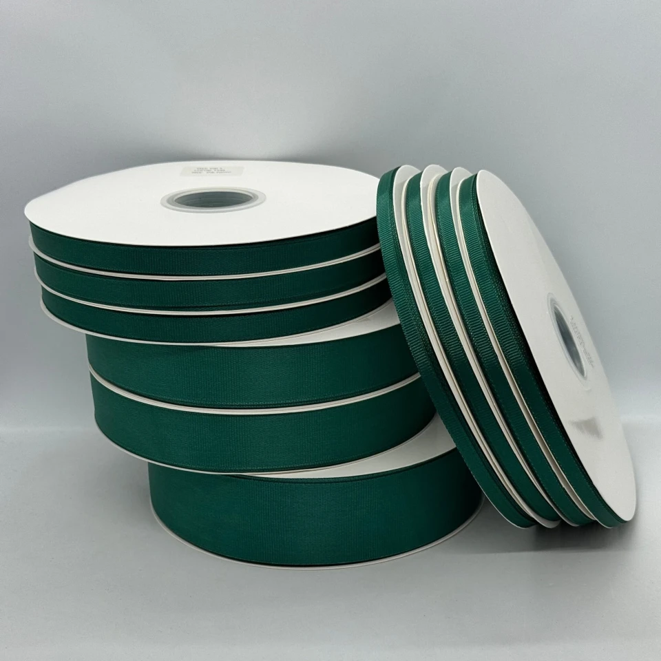 Стрічка репс 3,8 см (100 ярдів/91 м.), 1249 смарагдовий