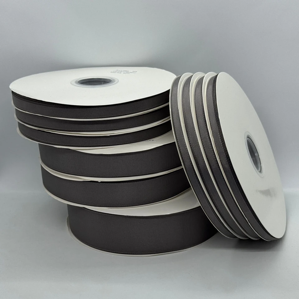 Стрічка репс 0.65 см (100 ярдів/91 м.), 1180 сірий