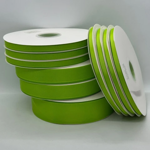Стрічка репс 3,8 см (100 ярдів/91 м.), 1076 зелена спаржа
